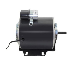 US Motors 1/4 hp 1625 rpm, 4 polos, 1 eje, TEAO Cerramiento, 1 velocidad, 5.5 diametro, CW, Lead End, Reversible, 208-230 V, 50/60 hz, 1 ph, 5 mfd/370 VAC Capacitor 6129 K055SYN8002013B 