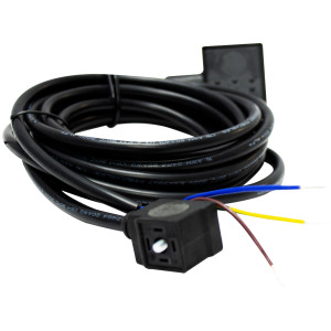 Danfoss 040B0147 Power Cable 24 - 230 V, 3 m, for Oil Level Regulator COM