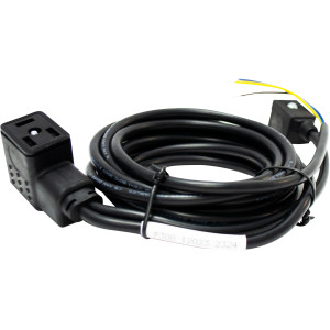Danfoss 040B0147 Cable de Alimentacion, 24 a 230 V, 3 m, para Regulador de Nivel de Aceite COM