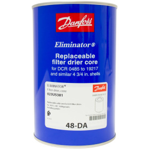 Danfoss 023U5381 Filter Drier Core 48-DA for DCR, After Burnout, includes Gasket, for Use with DCR 0485 to 19217 and other 4-3/4 in Shells
 Danfoss 023U5381 Filter Drier Core 48-DA for DCR, After Burnout, includes Gasket, for Use with DCR 0485 to 19217 and other 4-3/4 in Shells