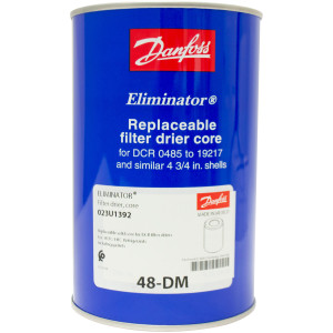 Danfoss 023U1392 Filtro Cartucho 48-DM Elemento para Filtro tipo DCR de Refrigeracion, Alta Humedad, incluye Sello, para ser utilizado con Filtros DCR 0485 a 19217 y Porta filtros similares de 4-3/4 pulg, 023U1392, 023U1392, 023U1394