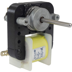 Appli Parts APFM-55 18 W Fan Motor, 110 V, 50/60 Hz, 0.38 A, 3000 rpm, CW rotation Universal replacement intended for Refrigerator Evaporator, Blade not included replaces original part numbers WR60X203, 305540, PS304745, WR60X0191, WR60X0203, WR60X191 and