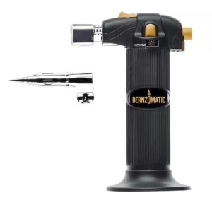 Bernzomatic Detail Micro Maker Torch ST2200 ST2200T  Trigger Ignition, Flame Control and Lock (Butane)