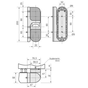 Hinge G-583 FI07281 