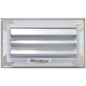 Laminaire L-CL1M0804 8x4 1-Via, Blanco, Hoja Curva, Difusor de Cielo con Damper ML