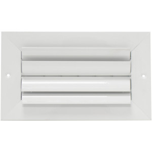 Laminaire L-CL2M0804 8x4 2-Way, White, Curved Blade, Ceiling Diffuser with ML Damper