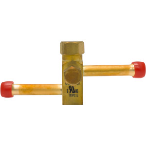 SANHUA SERVICE-BAR-3-S-T Valvula de Servicio 3/8 pulg ODF