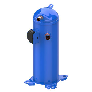 Danfoss DCJ091T4LC6 7.5 tons 91,000 btu/h R410A Scroll compressor for Air conditioning 380-415/3/50, 460/3/60 (V/Ph/Hz) Discharge 7/8 in, Suction 1-1/8 in, ODF, PVE Oil, 121L5001, 121L5000, 121L8911, 121L8910, HCJ090T4LC6