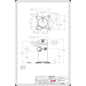 Danfoss HRH029U1LP6A 2.4 tons 29,000 btu/h R410A Scroll compressor for Air conditioning 208-230/1/60 (V/Ph/Hz) Discharge 1/2 in, Suction 7/8 in, ODF, PVE Oil  121L2274, 121L2277, 121L8527
 Danfoss HRH029U1LP6A 2.4 tons 29,000 btu/h R410A Scroll compressor for Air conditioning 208-230/1/60 (V/Ph/Hz) Discharge 1/2 in, Suction 7/8 in, ODF, PVE Oil  121L2274, 121L2277, 121L8527