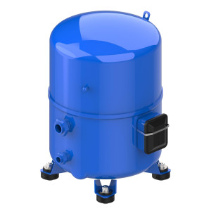 Danfoss MTZ144HV4VE 12HP R404,R407,R134,R448, MBP Reciprocating Refrigeration Compressor 400/3/50 460/3/60 (V/Ph/Hz),Discharge 1-1/4 in V04, Suction 1-3/4 in V02, Rotolock,POE Oil, MTZ144-4V