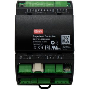 Danfoss 080G5400 Superheat Electronic Control EKE 1C, 24 V, AC/DC, 50/60 Hz replaces EKC 316A, 084B7088