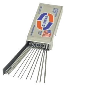Uniweld TCM limpiador de puntas de Soldar TCM 26064 Dimensiones 75-30, 21 puntas, Lima incluida