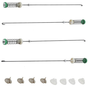 Whirlpool W10780051 Genuine OEM Suspension Spring Kit, 23-1/4 in long. Fits: W10317708, W10317709, W10257086, W910010084