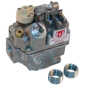 Robertshaw 700-506 Millivolt Gas Valve, Fast Opening, 300,000 BTU/H,  Inlet Size 3/4 in