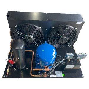 Danfoss HGZC0500UWJ300R Unidad Condensadora Cobre y Aluminio 5HP MBP 460V/3Ph/60Hz R134a,R404A,R448A,R449A,R452A Lubricante POE 2 Ventiladores Compresor Recriprotante MTZ64-4 114N3623  
