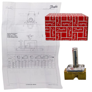 Danfoss 032U7520 Solenoid Valve 1/2 in NPT EV220B 10B NC000 