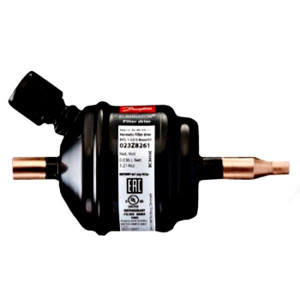 Danfoss 023Z8261 Filtro Secador DCL1.52s/Capsv X2/2.8mm 1/4pulg Odf, Con Valvula De Servicio,