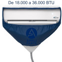 Appli Parts APCC-1836B Cleaning Cover Kit or Maintenance for Mini Split 1.5 - 3 Tons (from 18,000 to 36,000 Btu), 3.3 to 4.27 ft in length, Waterproof, 3 yd Drain Hose, with Support Plate.