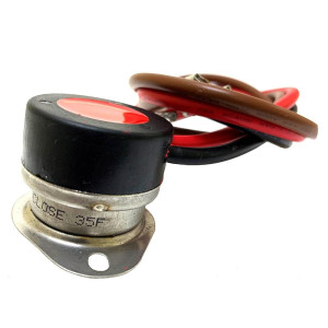 Appli Parts APBT-5709 Bimetal Termico 3 Cables Ventilador Y Resistencia SPDT Abre 55 F Cierra 35 F Remplaza Bohn, Larkin, Chandler, Climate Control 5709l, 4751c, 27454, SL5709