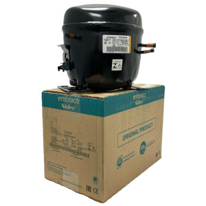 Embraco FFUS 80HAK 1/4 HP Compresor Fraccionario para Refrigeracion R134a, 115 V, L-MBP