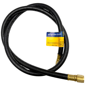Yellow Jacket PLUS II Manguera Heavy Duty combinada de carga y vacío, 60 pulgadas de alta resistencia, conexión recta de 3/8in x conexión recta de 3/8in. 15660
