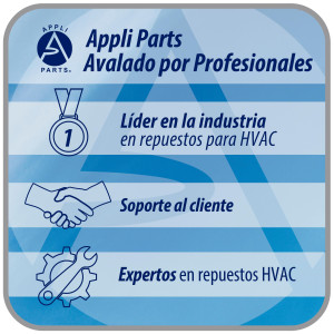 Appli Parts APCC-1836A Bolsa de Mantenimiento o Limpieza Mini Split 1.5 - 3 Toneladas (18.000 a 36.000 Btu) Circunferencia 3.6 m, Impermeable, manguera de drenaje integrada., Remplaza 535 537 565 575