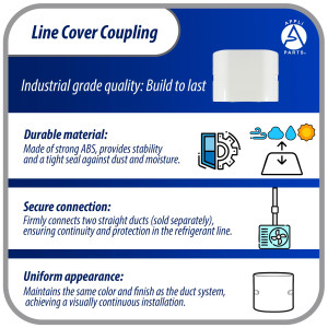 Appli Parts APLC-C110 Line Cover Coupling 4in wide