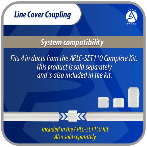 Appli Parts APLC-C110 Line Cover Coupling 4in wide