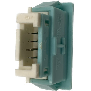 Switch Nevera 4 Terminales 250V 0.7A 125V 1.4A terminales 4312, modelo LTK-6, Switch de puerta refrigerador con 2 botones, Remplazo LG Samsung y Otras marcas