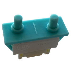 Switch Nevera 4 Terminales 250V 0.7A 125V 1.4A terminales 4312, modelo LTK-6, Switch de puerta refrigerador con 2 botones, Remplazo LG Samsung y Otras marcas