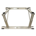Appli Parts APAB-4335 Rooftop Mount Stand for Mini Split 9000 to 24000 BTU Supports 335 lb Adjustable 10 to 45 Degrees Includes Anti Vibration Pads and Full Installation Kit