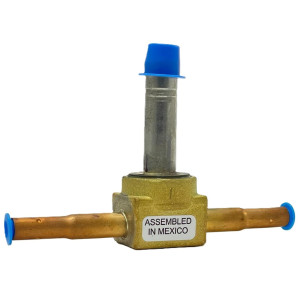Copeland 047503 1/4 in ODF Extended, Solenoid Valve, 100RB 2S2, Pilot-operated, 2-way, Normally Closed Valve, MWP 680 psig, MOPD 550 psig, Fluid Temp 250 