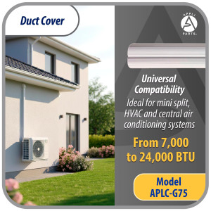 Appli Parts APLC-G75 Duct Cover 3in wide x 39