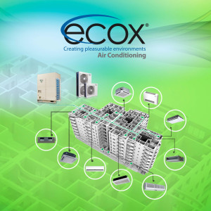 ecox ACUB09CA Air Curtain 36 in, 110 V, 60 Hz, 1 Ph, 100 W. For Residential or Commercial Use 