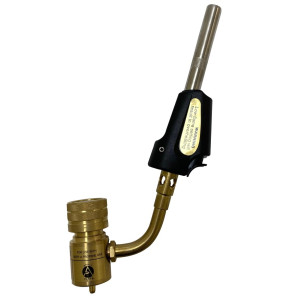 Appli Parts APHT-1S Single Burner Hand Torch with Starter Lighter for Soldering Brazing with Mapp or Propane Fuel Swivel Tip for uses in plumbing refrigeration air conditioning and more