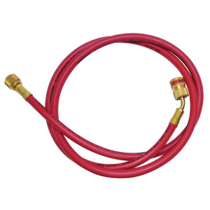 Uniweld EZ5R Manifold Hose Red 60 in CFC HCFC HFC R410 Ez-Turn Anti-Blowback 93002