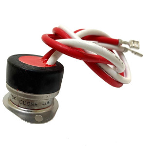Appli Parts APBT-5708 Bimetal Termico 2 Cables Limitador Resistencia SPST Abre 75 F Cierra 40 Remplaza Bohn, Larkin, Chandler, Climate Control 5708l, 4752c, 30318 SL5708 Sirve Oyon Serie OEA