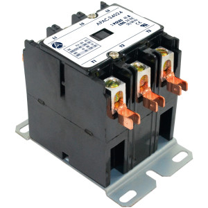 Appli Parts APAC-34024 Heavy Duty 3 Poles Contactor 40 Amp 24 Volts Coil Replacement for ac Compressor and Electrical Applications UL Certified 476929