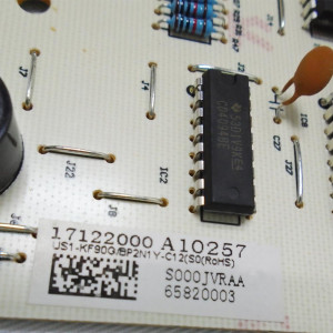 Tarjeta Control Unidad Interna Ecox  US1-KF90G/BP2N1Y-C12(S0).D.11.NK1.4 RoHS 17122000A10257
Sirve EDDM030C16B