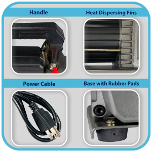 Appli Parts APVCP-311 1/4HP 115V Refrigeration Vacuum Pump 3.0 CFM 1 Stage, 60 Hz, for Heating Air Conditioning and Refrigeration Systems for Home and Auto Applications 