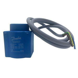Danfoss 018F6282 Solenoid Coil 220-230 V,60 Hz, 14 W, 50 Hz, 16 W, IP20, BF230CS, Cable
018F8232