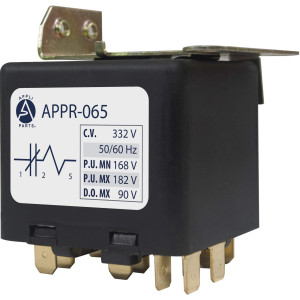 Appli Parts APPR-065 Potential Relay 065, Coil Voltage 332 V, Min Pick up 168 V, Max Pick up 182 V, Max Drop Out 90 V, 50/60 Hz Universal replacement for HVAC and Refrigeration units