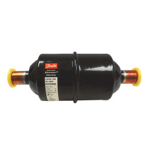 Danfoss 023Z5022 Filtro Secador 1/4pulg linea de Liquido para sistemas de aire acondicionado y refrigeracion DCL 082S Soldable 1.5-2.4tons Unidireccional 13.3cm Largo 5.8cm Ancho 