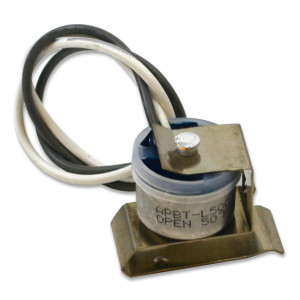 Appli Parts APBT-L50C Bimetal Thermostat 2 Wire Open 50 F Close 30 F With Clip Ref. BIM-34