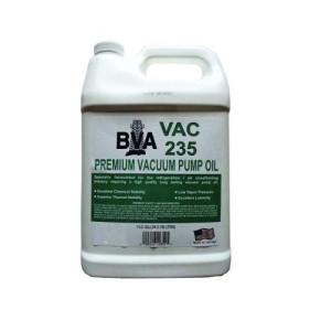 Vacuum Pump Oil Vac 235 Gallon Bva, Viscosity at 40C cSt 67.42, Viscosity at 100F Sus 349.36