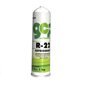 Lata De Gas R22 1.54 Lbs/0.70 Kg Desechable Gcp
