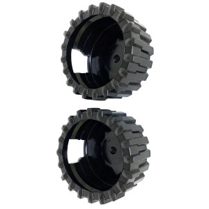 Uniweld Protective Gauge Boots 2in / 50mm Black Gb20s