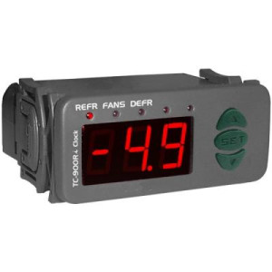 Electronic Control Full Gauge 2 Sensors 2 Outlets Rtc (Real Time) 110/220v (Sitrad Compatible) Tc-900ri Clock, Discontinued Replaced By Tc900elog