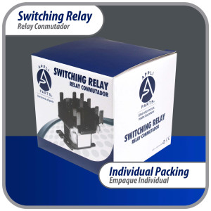 Appli Parts APSWR-342 90-342, 208-240 VAC Coil, General Purpose Switching Relay, DPDT, for HVAC applications and other general electrical installations, Replaces APSR-342