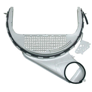 GE WE14X25080 Genuine OEM Dryer Front Bulkhead  
Fits: WE14X21334 WE14M92 WE14M76 WE14M79 WE14X20425